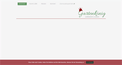 Desktop Screenshot of gartenkoenig.com